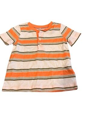 Carter’s Baby Boys Striped Henley T-Shirt 12 Months
